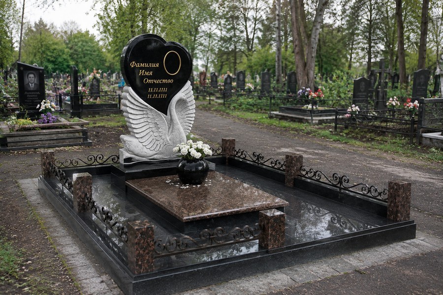 памятники с художественной резкой